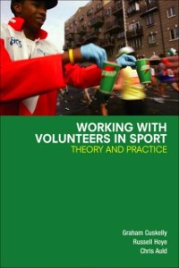 Cover Working with Volunteers in Sport