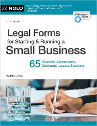 Cover Legal Forms for Starting & Running a Small Business