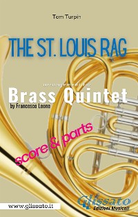 Cover The St. Louis Rag - Brass Quintet (parts & score)