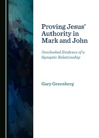 Cover Proving Jesus' Authority in Mark and John