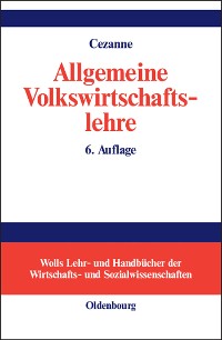 Cover Allgemeine Volkswirtschaftslehre