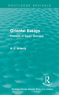 Cover Routledge Revivals: Oriental Essays (1960)