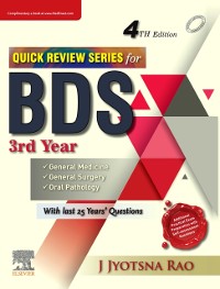 Cover Quick Review Series for BDS 3rd year - E-Book