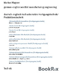 Cover german-english wordlist manufacturing engineering