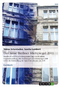 Cover Der neue Berliner Mietspiegel 2011