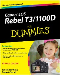 Cover Canon EOS Rebel T3/1100D For Dummies