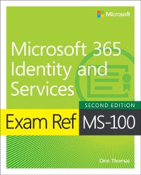 Cover Exam Ref MS-100 Microsoft 365 Identity and Services
