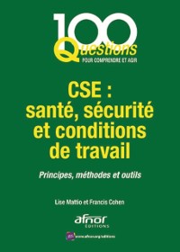 Cover CSE : santé, sécurité et conditions de travail