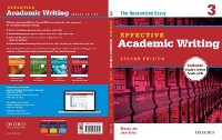 Cover Effective Academic Writing 2nd Edition: Student Book 3