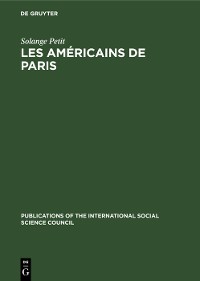 Cover Les Américains de Paris