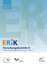 Cover ERiK-Forschungsbericht II