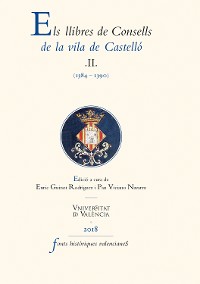 Cover Els llibres de Consells de la vila de Castelló II