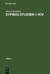Cover Symbolstudien I–XIV