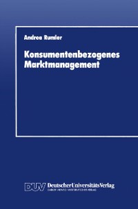 Cover Konsumentenbezogenes Marktmanagement