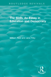 Cover Sixth: An Essay in Education and Democracy