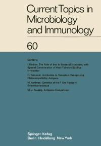 Cover Current Topics in Microbiology and Immunology