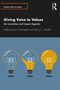 Cover Giving Voice to Values