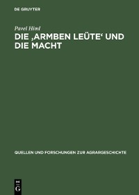 Cover Die 'armben Leüte' und die Macht