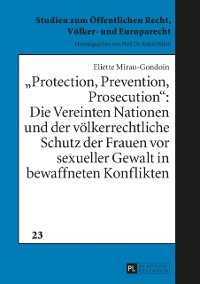 Cover «Protection, Prevention, Prosecution»: