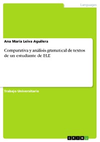 Cover Comparativa y análisis gramatical de textos de un estudiante de ELE