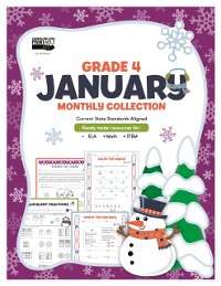 Cover January Monthly Collection, Grade 4