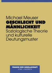 Cover Geschlecht und Männlichkeit