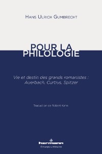 Cover Pour la philologie