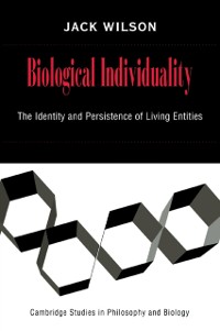 Cover Biological Individuality