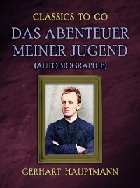 Cover Das Abenteuer meiner Jugend (Autobiographie)