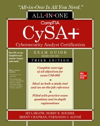 Cover CompTIA CySA+ Cybersecurity Analyst Certification All-in-One Exam Guide, Third Edition (Exam CS0-003)