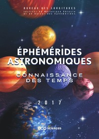 Cover Ephémérides astronomiques 2017