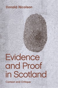Cover Evidence and Proof in Scotland