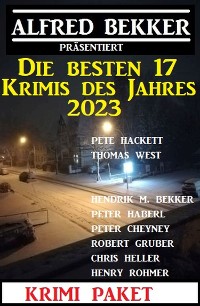 Cover Die besten 17 Krimis des Jahres 2023: Krimi Paket