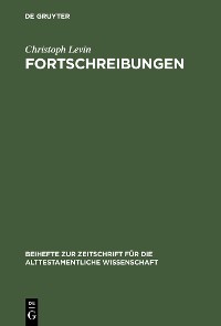 Cover Fortschreibungen