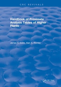 Cover Handbook of Proximate Analysis Tables of Higher Plants