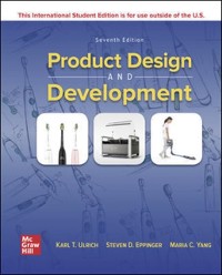Cover Product Design and Development ISE
