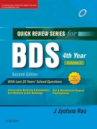 Cover QRS for BDS IV Year, Vol 2 - E Book