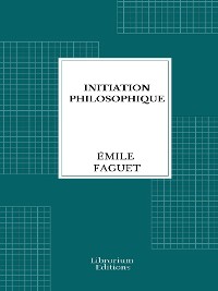 Cover Initiation philosophique