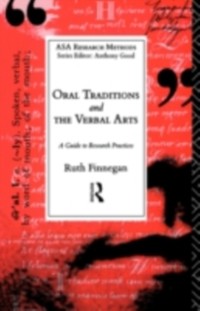 Cover Oral Traditions and the Verbal Arts