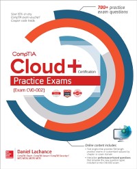 Cover CompTIA Cloud+ Certification Practice Exams (Exam CV0-002)