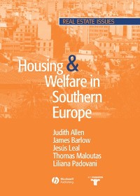 Cover Housing and Welfare in Southern Europe