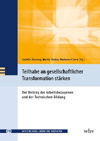 Cover Teilhabe an gesellschaftlicher Transformation stärken