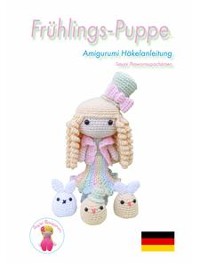 Cover Frühlings-Puppe Amigurumi Häkelanleitung