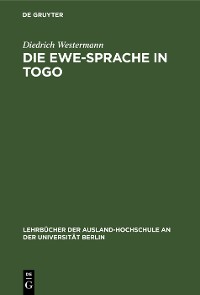 Cover Die Ewe-Sprache in Togo