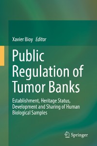Cover Public Regulation of Tumor Banks