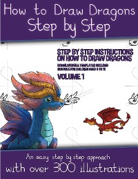 Cover How to Draw Dragons Step by Step