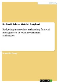 Cover Budgeting as a tool for enhancing financial management in local government authorities