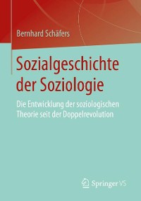 Cover Sozialgeschichte der Soziologie