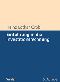 Cover Einführung in die Investitionsrechnung