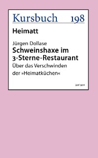 Cover Schweinshaxe im 3-Sterne-Restaurant